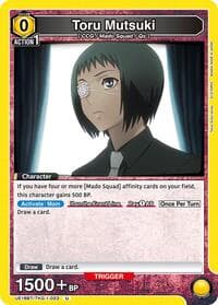 Toru Mutsuki (023) - UE18BT: Tokyo Ghoul - Union Arena card