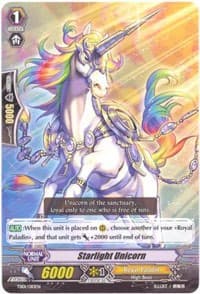 Starlight Unicorn - Trial Deck 1: Blaster Blade - Cardfight Vanguard card