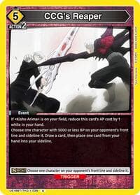CCG's Reaper - UE18BT: Tokyo Ghoul - Union Arena card