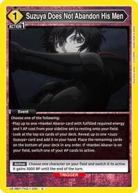 Suzuya Does Not Abandon His Men - UE18BT: Tokyo Ghoul - Union Arena card