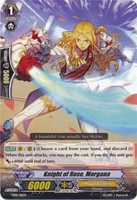 Knight of Rose, Morgana - Trial Deck 1: Blaster Blade - Cardfight Vanguard card