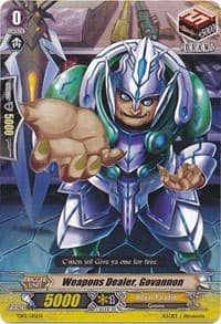 Weapons Dealer, Govannon - Trial Deck 1: Blaster Blade - Cardfight Vanguard card