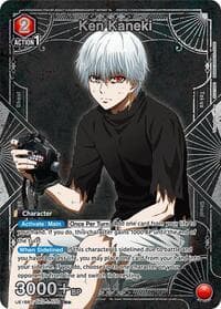 Ken Kaneki (070) (R*) - UE18BT: Tokyo Ghoul - Union Arena card