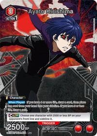 Ayato Kirishima (074) (R*) - UE18BT: Tokyo Ghoul - Union Arena card
