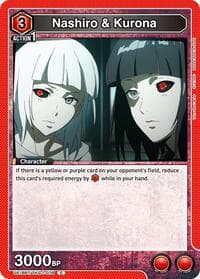 Nashiro & Kurona - UE18BT: Tokyo Ghoul - Union Arena card