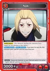 Naki - UE18BT: Tokyo Ghoul - Union Arena card