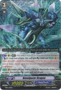 Navalgazer Dragon - Trial Deck 7: Descendants of the Marine Emperor - Cardfight Vanguard card