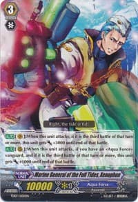 Marine General of the Full Tides, Xenophon - Trial Deck 7: Descendants of the Marine Emperor - Cardfight Vanguard card