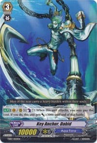 Key Anchor, Dabid - Trial Deck 7: Descendants of the Marine Emperor - Cardfight Vanguard card