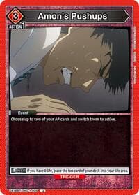 Amon's Pushups - UE18BT: Tokyo Ghoul - Union Arena card