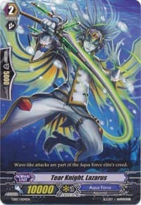 Tear Knight, Lazarus - Trial Deck 7: Descendants of the Marine Emperor - Cardfight Vanguard card