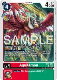 Aquilamon - Dual Revolution - Digimon Card Game card
