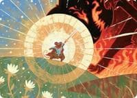 Repel Calamity Art Card - Art Series: Secrets of Strixhaven - Magic: The Gathering card