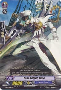 Tear Knight, Theo - Trial Deck 7: Descendants of the Marine Emperor - Cardfight Vanguard card