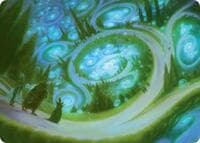 Mathemagics Art Card - Art Series: Secrets of Strixhaven - Magic: The Gathering card
