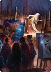 Archaeomancer Art Card - Art Series: Secrets of Strixhaven - Magic: The Gathering card