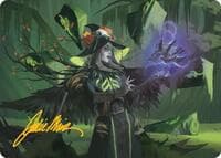 Emeritus of Woe Art Card (Gold-Stamped Signature) - Art Series: Secrets of Strixhaven - Magic: The Gathering card