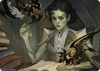 Eternal Student Art Card - Art Series: Secrets of Strixhaven - Magic: The Gathering card