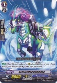 Accelerated Command - Trial Deck 7: Descendants of the Marine Emperor - Cardfight Vanguard card