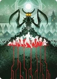 Feed the Swarm Art Card - Art Series: Secrets of Strixhaven - Magic: The Gathering card