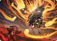 Flashback Art Card - Art Series: Secrets of Strixhaven - Magic: The Gathering card