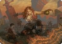Zealous Lorecaster Art Card - Art Series: Secrets of Strixhaven - Magic: The Gathering card