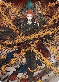 Jeska's Will Art Card - Art Series: Secrets of Strixhaven - Magic: The Gathering card