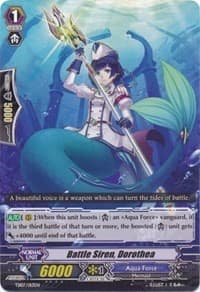 Battle Siren, Dorothea (Non-Holo) - Trial Deck 7: Descendants of the Marine Emperor - Cardfight Vanguard card