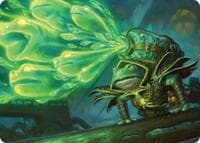Burrog Barrage Art Card - Art Series: Secrets of Strixhaven - Magic: The Gathering card