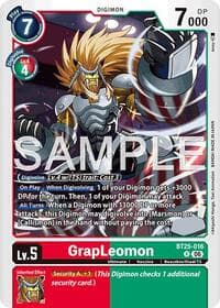 GrapLeomon - Dual Revolution - Digimon Card Game card
