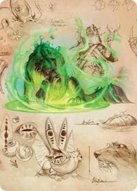 Germination Practicum Art Card - Art Series: Secrets of Strixhaven - Magic: The Gathering card