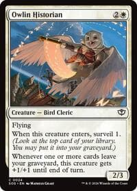 Owlin Historian - Secrets of Strixhaven - Magic: The Gathering card