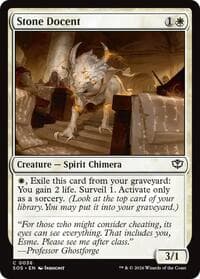 Stone Docent - Secrets of Strixhaven - Magic: The Gathering card