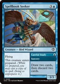 Spellbook Seeker - Secrets of Strixhaven - Magic: The Gathering card