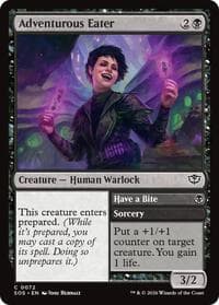 Adventurous Eater - Secrets of Strixhaven - Magic: The Gathering card