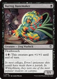 Burrog Banemaker - Secrets of Strixhaven - Magic: The Gathering card