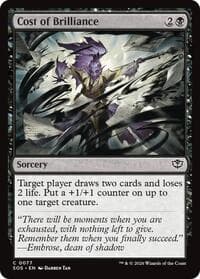 Cost of Brilliance - Secrets of Strixhaven - Magic: The Gathering card