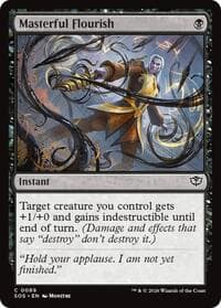 Masterful Flourish - Secrets of Strixhaven - Magic: The Gathering card