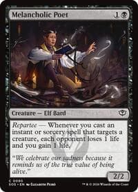 Melancholic Poet - Secrets of Strixhaven - Magic: The Gathering card