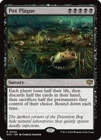 Pox Plague - Secrets of Strixhaven - Magic: The Gathering card