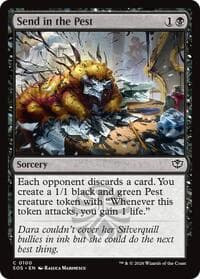 Send in the Pest - Secrets of Strixhaven - Magic: The Gathering card