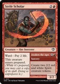 Strife Scholar - Secrets of Strixhaven - Magic: The Gathering card