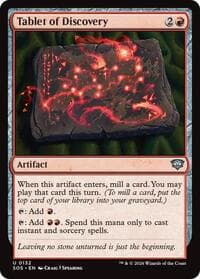 Tablet of Discovery - Secrets of Strixhaven - Magic: The Gathering card