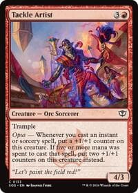 Tackle Artist - Secrets of Strixhaven - Magic: The Gathering card