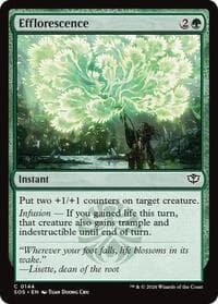 Efflorescence - Secrets of Strixhaven - Magic: The Gathering card