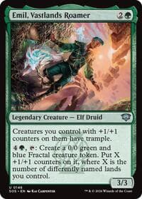 Emil, Vastlands Roamer - Secrets of Strixhaven - Magic: The Gathering card