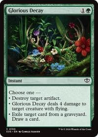 Glorious Decay - Secrets of Strixhaven - Magic: The Gathering card