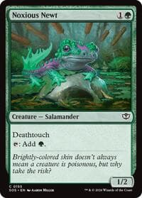 Noxious Newt - Secrets of Strixhaven - Magic: The Gathering card