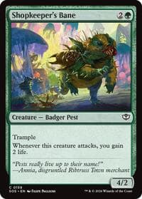 Shopkeeper's Bane - Secrets of Strixhaven - Magic: The Gathering card