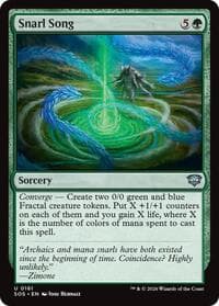 Snarl Song - Secrets of Strixhaven - Magic: The Gathering card